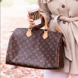 🌠💯AUTHENTIC💯🌠 Louis Vuitton Monogram Speedy 35 Boston Bag